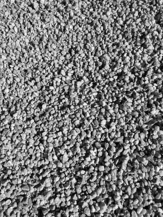 Pipe and plumbing bedding rock